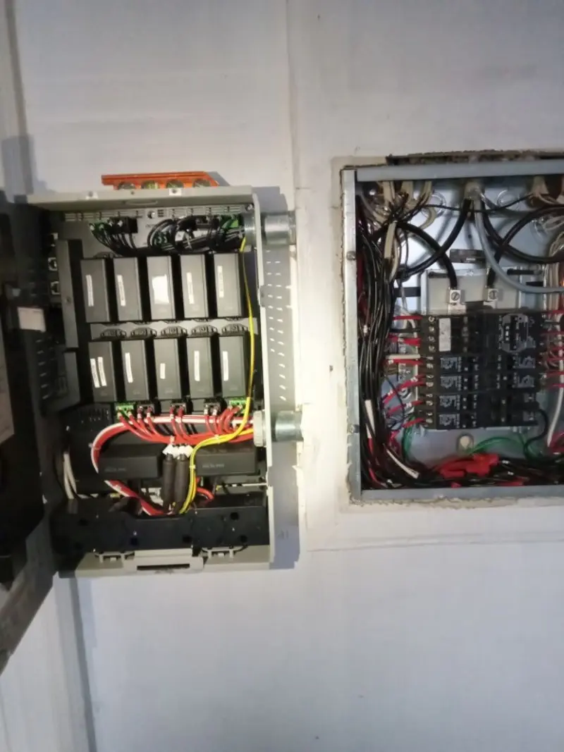 Electrical panel upgrade completed for Ring Doorbell Installation in Parsippany-Troy Hills